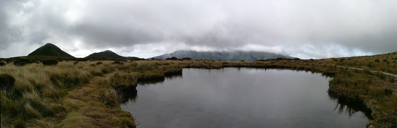 Pouakai 31 12 2017 last day of 2017 Mount Taranaki Tarns and the Pouakai